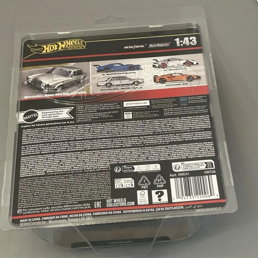 Hot Wheels Premium 2023 Mercedes Benz 300 Sel 6.8 AMG 1/43 Scale New Sealed